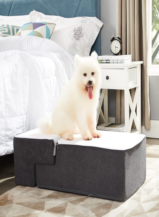 Ulax Furniture Foam Pet Steps Stairs Removable Step for Cats/Dogs Non-Slip Pet Stairs (4-Step) - Image 3